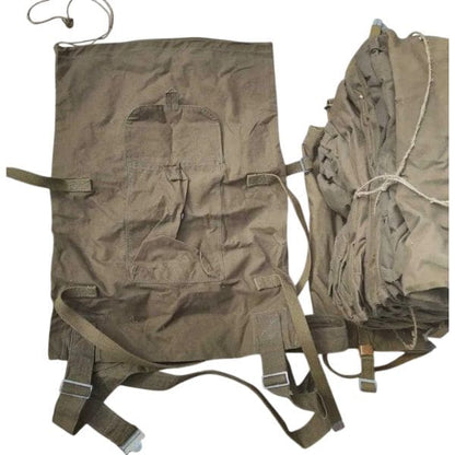 Vintage Soviet field backpack used during the Cold War era