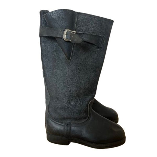 Soviet Winter Kirza Boots 39 40 41 Belts