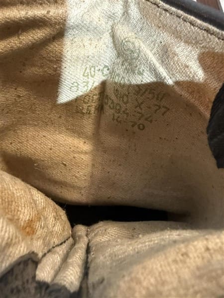 Soviet WW2 Dot Soles Yuft Jack Boots 39 40